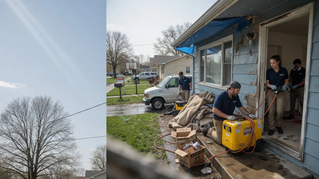 Basement Flood Cleanup in Freeland, PA near me